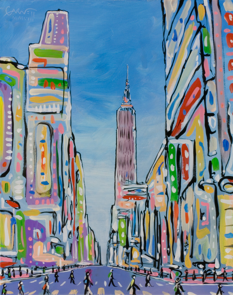 Empire State Building Art | Sandy Garnett Studio