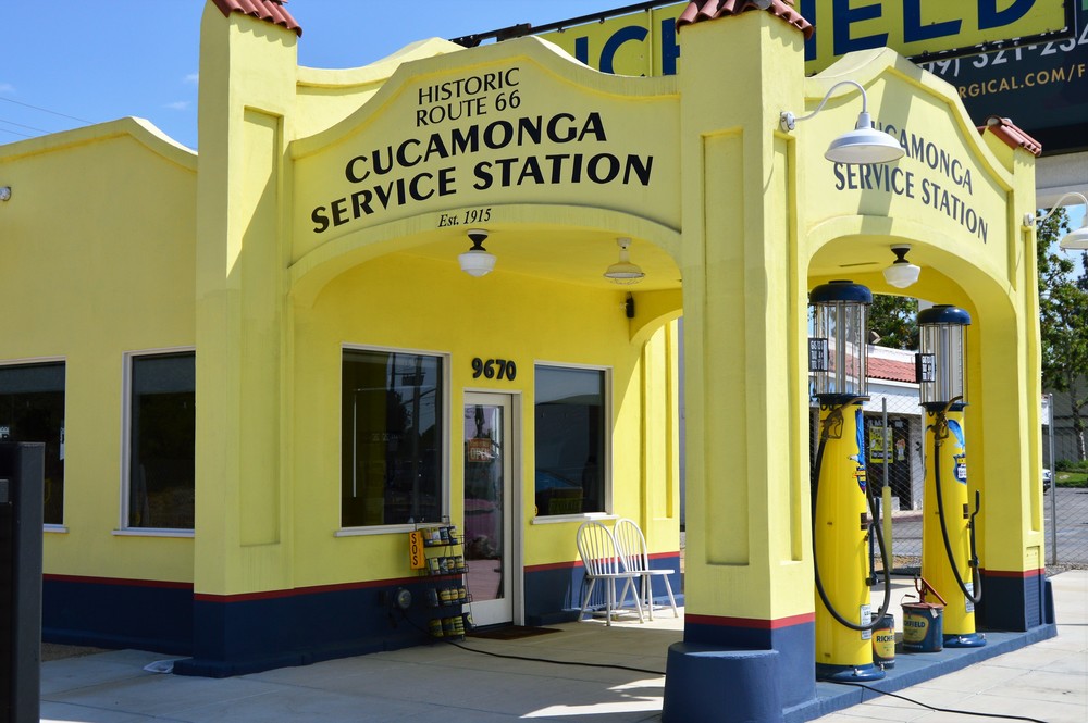 Richfield Gas Station Rancho Cucamonga Rt 66 Photography Art | California to Chicago 