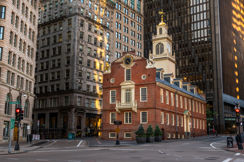 Morning at the Old State House
