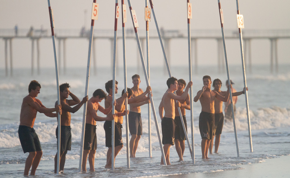 Surf Dash Poles Photography Art | Lifeguard Art®