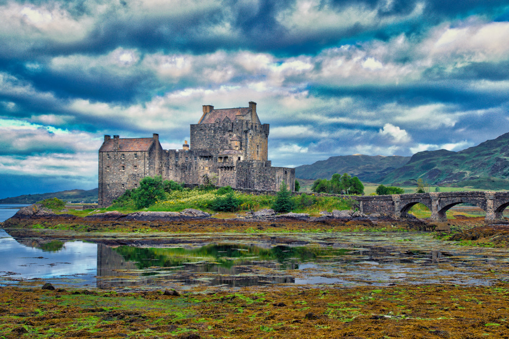 Eilean Donan Castle   Island In Loch Duich Photography Art | zoeimagery.XYZ