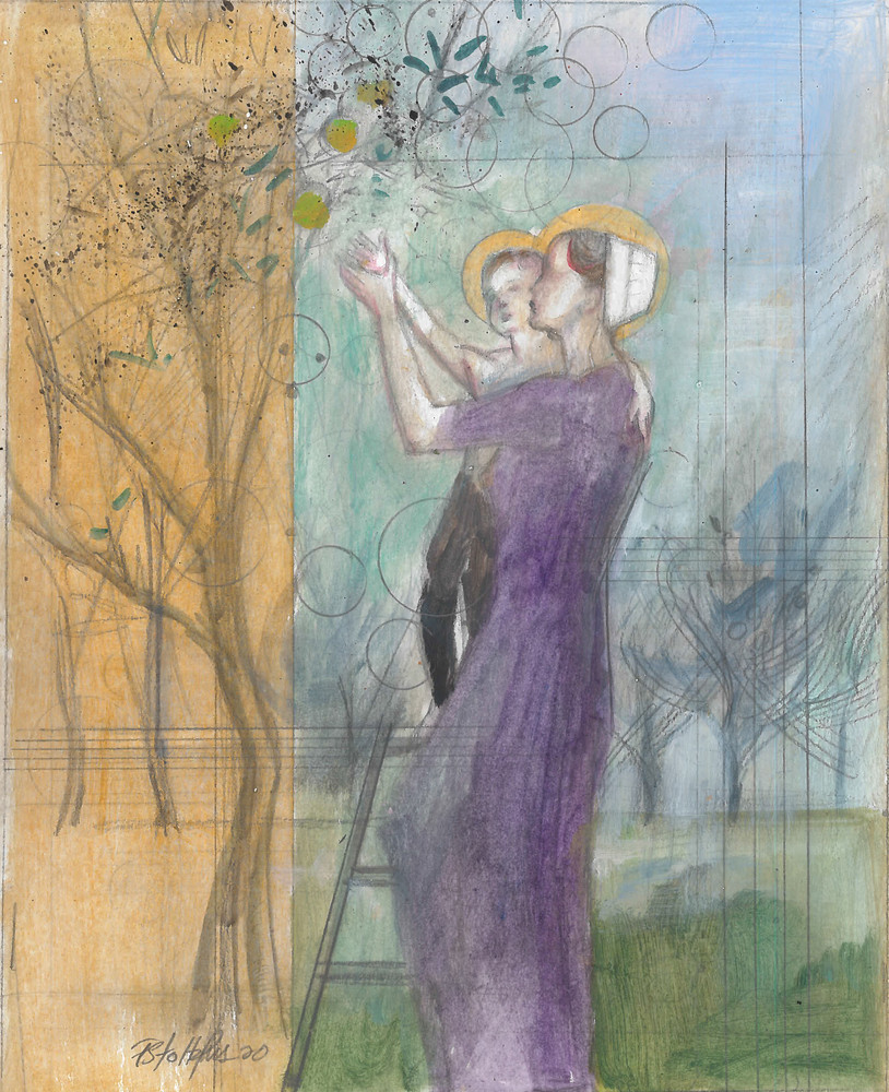 Lady Of The Orchard Art | Freiman Stoltzfus Gallery