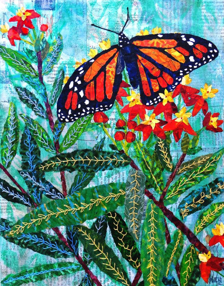 Xena: Warrior Monarch Butterfly Art | Poppyfish Studio