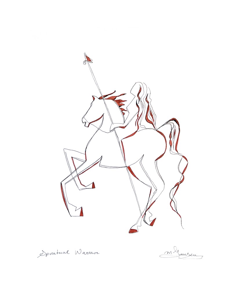 Fine Art Prints | Spiritual Warrior | Micky Jansen