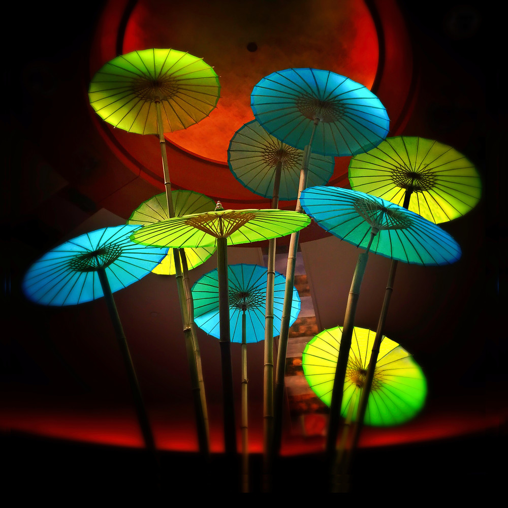 Mandarin Umbrellas Photography Art | Mark Stall IMAGES