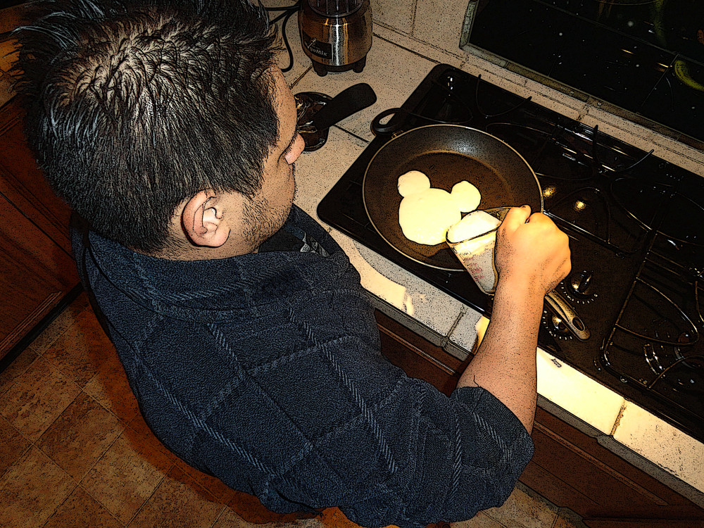 Saturday Pancakes With Daddy Art | Art from the Soul Saturday Pancakes With Daddy Art | Art from the Soul