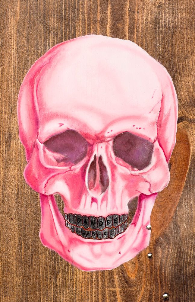 Pink Skull Art | War'Hous Visual Art Studio