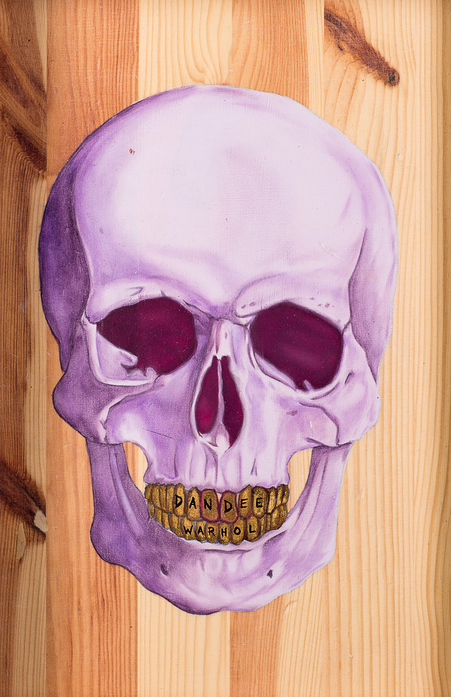 Purple Skull Art | War'Hous Visual Art Studio