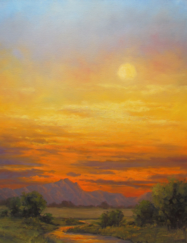 Moonrise Over Catalina Art | Artisanjefflove