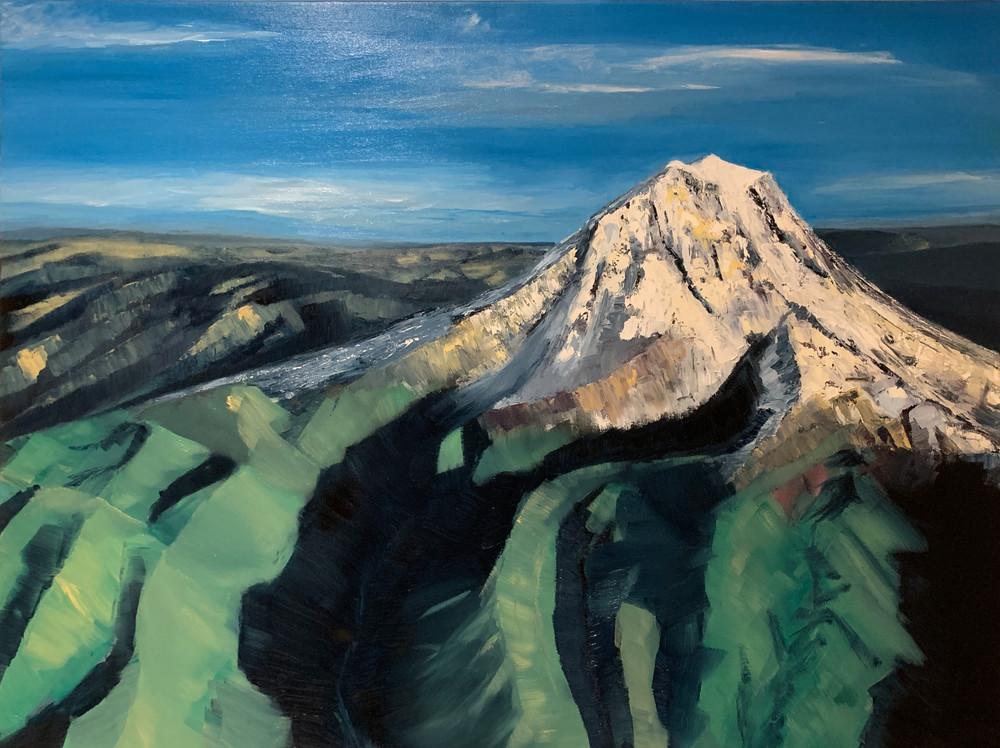 Mt Rainier 10000 Ft Art | Dave Fox Studios