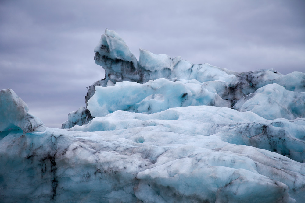 Gentle Slope Iceberg  Photography Art | Carol's Little World