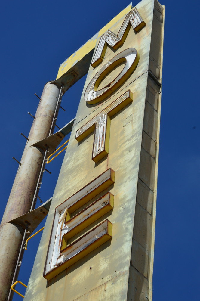 Henning Motel Sign Newberry Springs Ca  Route 66 Photography Art | California to Chicago 