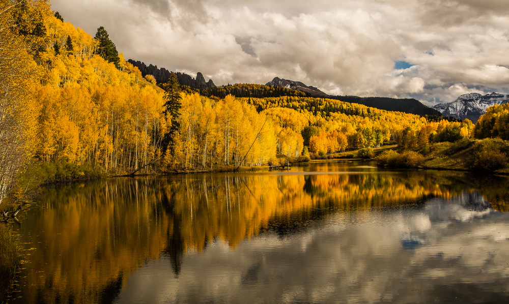 U6 A5074 Changing Leaves In Telluride, Co Photography Art | Williams Nature Photography