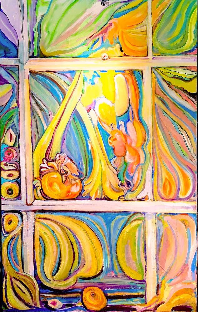 Tropic Window Art | TinaCantelmiArtist