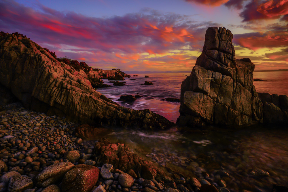 Rock Tower Sunrise @ Pacific Grove Photography Art | Brad Wright Photography