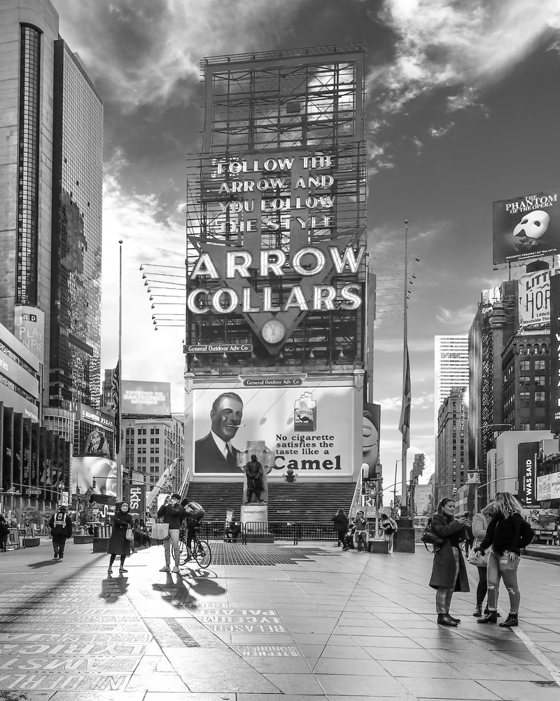 Times Square North From 45th Street Art | Mark Hersch Photography