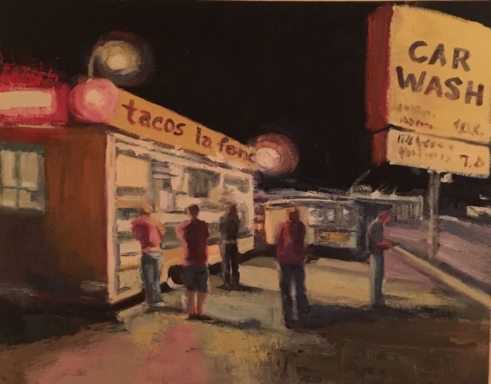 La Fonda Tacos Art | La Chica Art