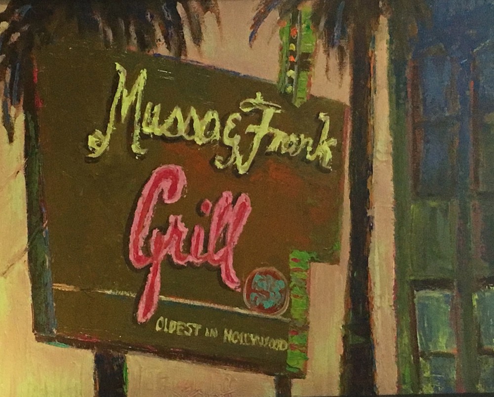 Musso And Frank's Art | La Chica Art