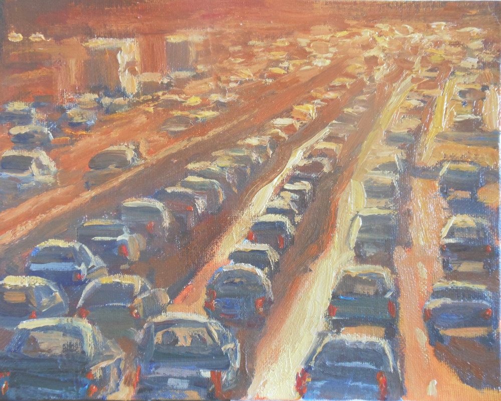 Sundown Crawl Art | La Chica Art