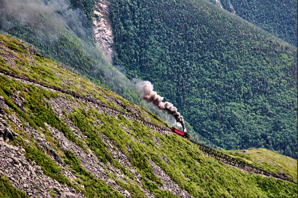 Cog Railway, White Mountains, Nh Photography Art | Roger Merchant, Place-based Photographer