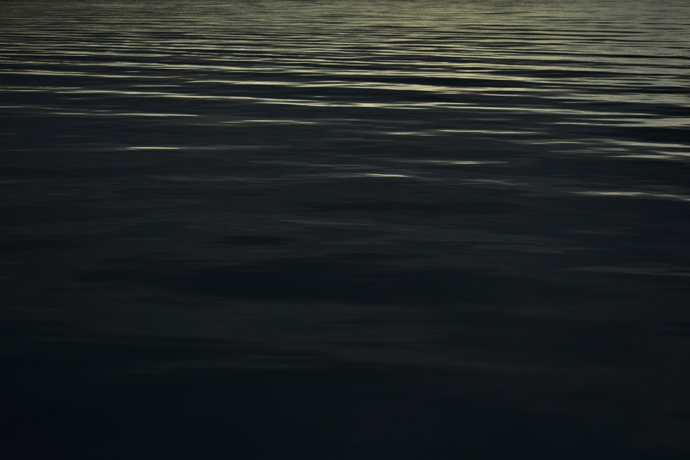 Dark waters II,  noir, dark, calm, waters, stark, serene, gentile