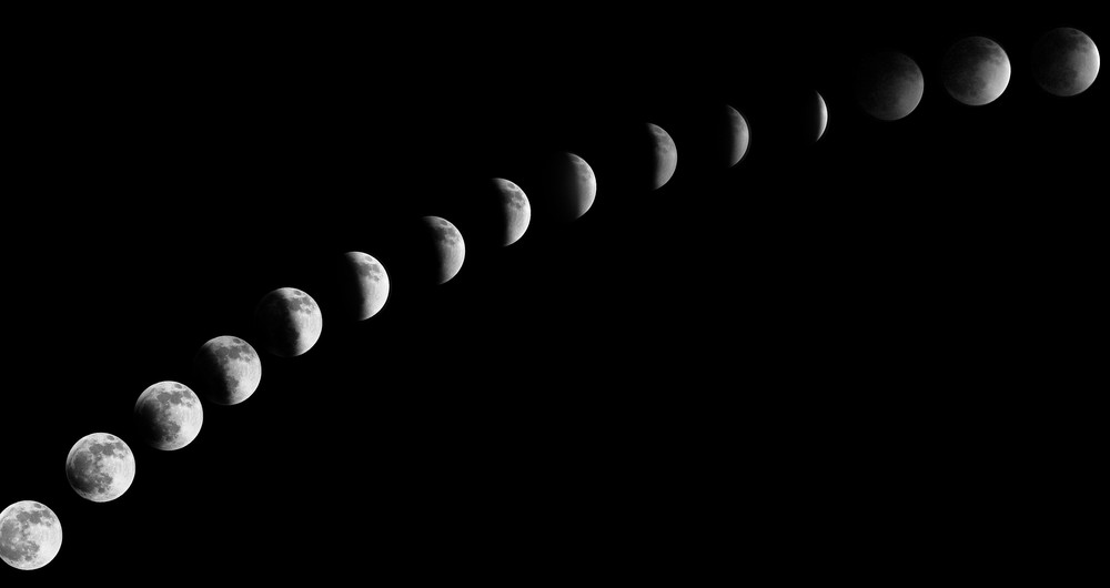 Monochrome Lunar Movement Photography Art | Austin Marvel