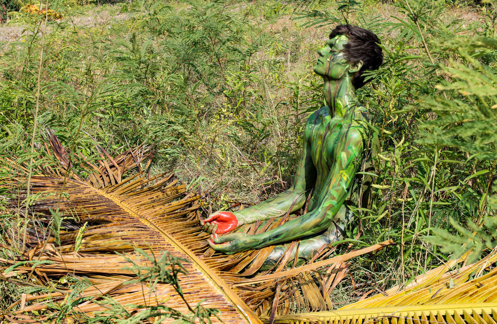 Bodypaintography: 'tall Grass' 2014, Haiti Art | BODYPAINTOGRAPHY