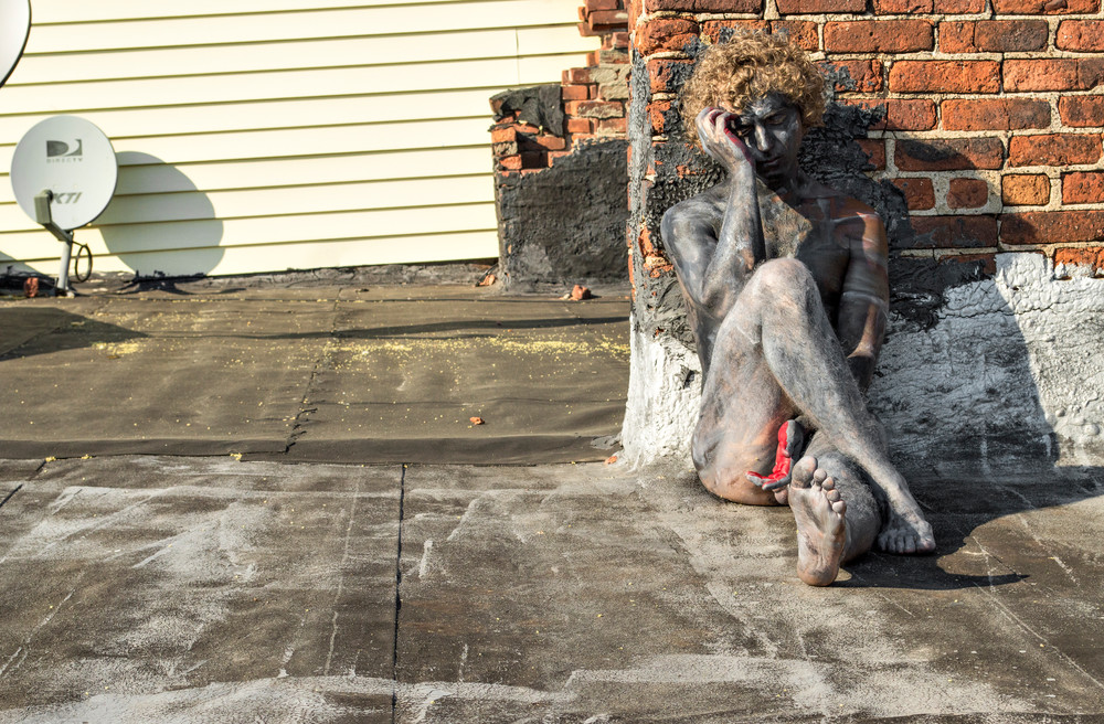 Bodypaintography: 'rooftop' 2014, New York Art | BODYPAINTOGRAPHY