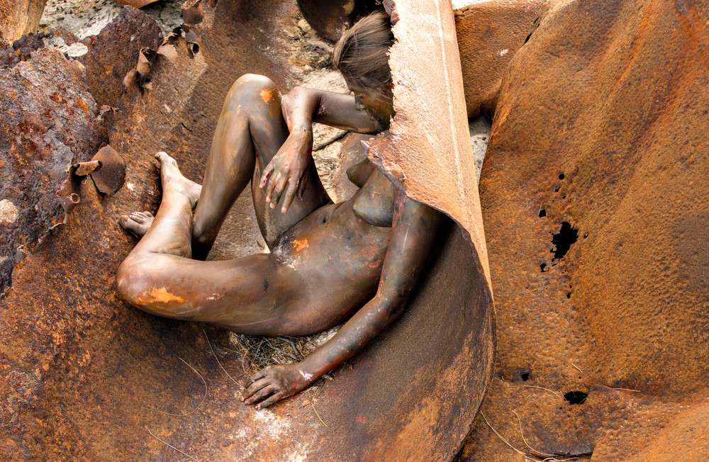 Bodypaintography: 'rusted Pipes' 2014, Florida Art | BODYPAINTOGRAPHY