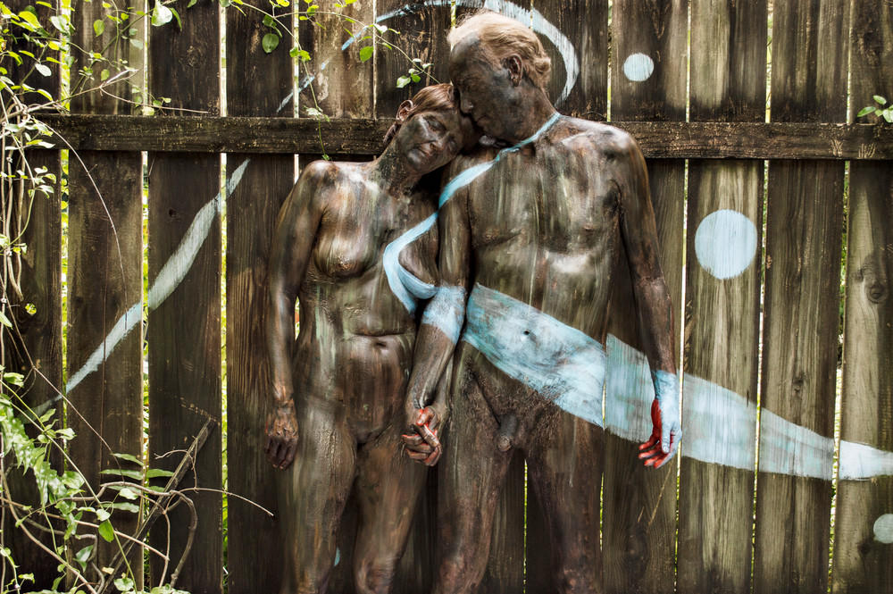 Bodypaintography: 'wood Fence' 2016, Florida Art | BODYPAINTOGRAPHY