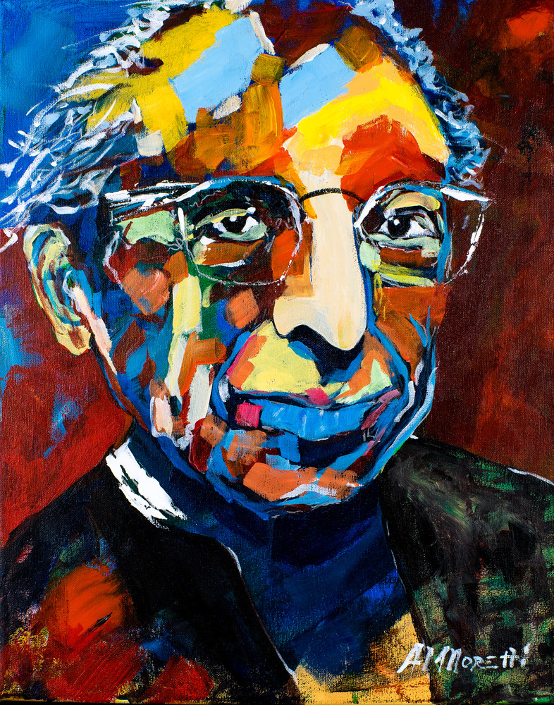 Aaron Copland painting and print
