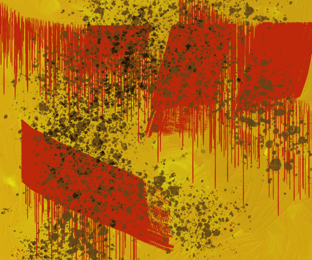 10.20 Digital Painting Yellow Art | Glenn McDaniel Arts, LLC