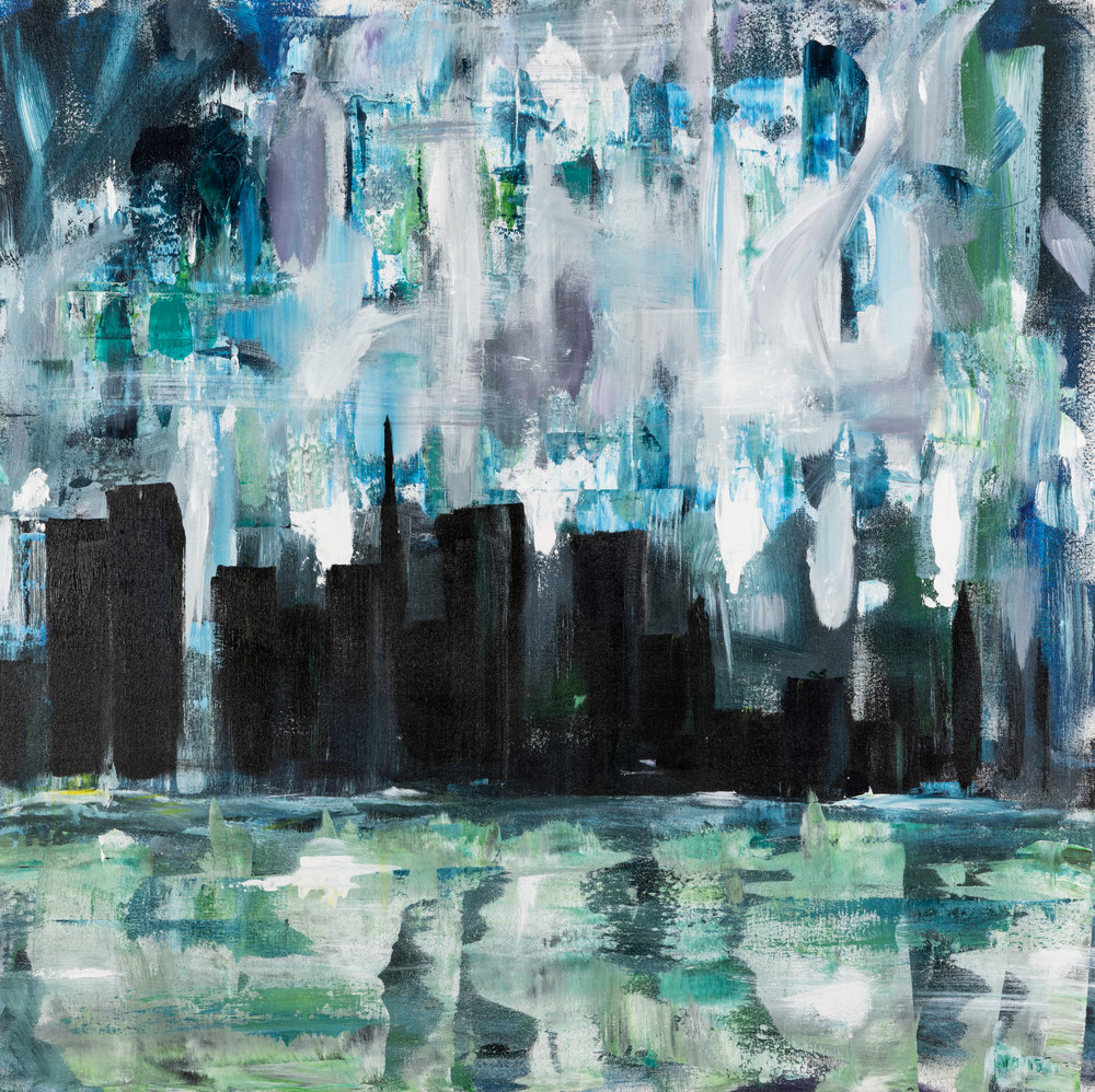City Blue Art | Jora Nelstein