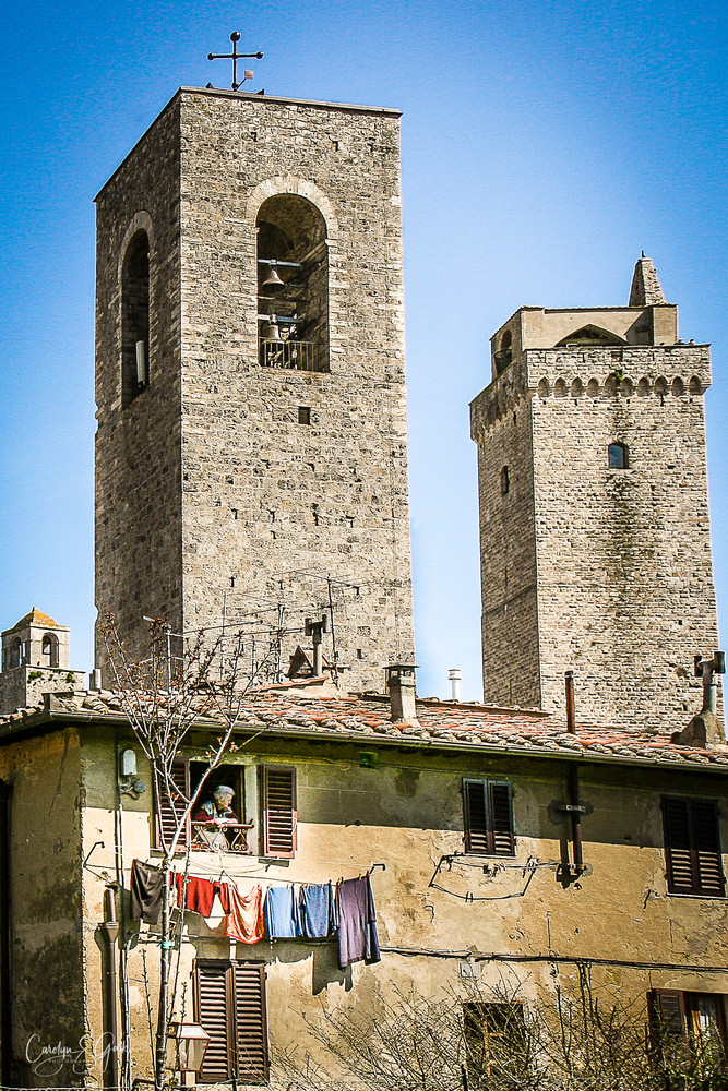 Laundry Day In San Gimignano, Italy   Photography Art | Photo Art By Carolyn 