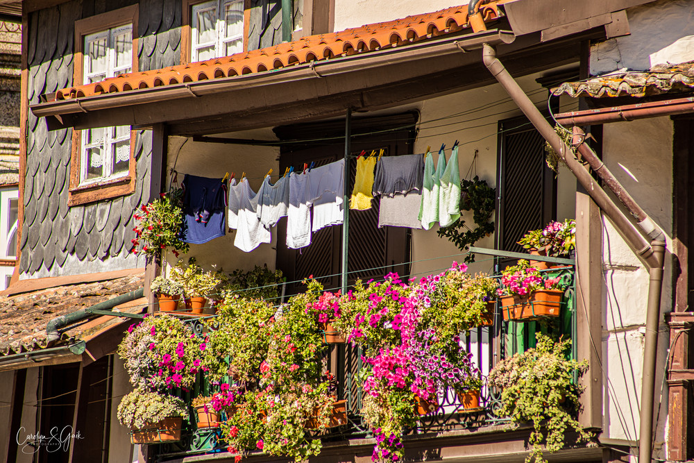 Laundry Day In Guimaraes, Portugal Photography Art | Photo Art By Carolyn 