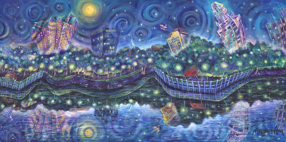 Starry Night Over The Savannah Art | Digital Arts Studio / Fine Art Marketplace