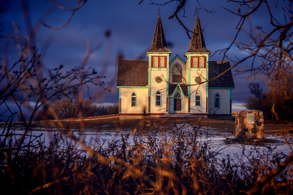 Bekevar Church   Bekevar, Saskatchewan Photography Art | Byron Fichter Fotography