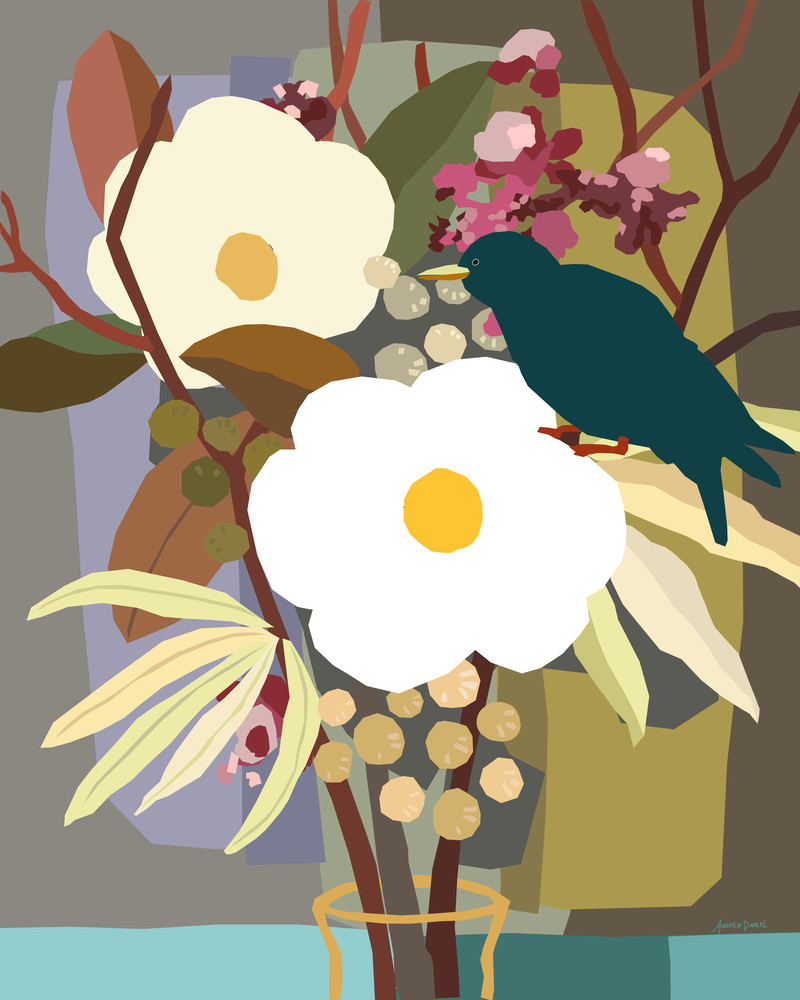 Magnolia Bouquet  Art | Artofandrewdaniel