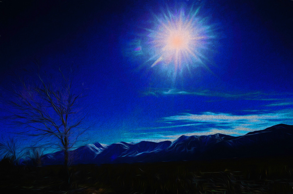 Mountain Sun Art | R.j.Ricci Art
