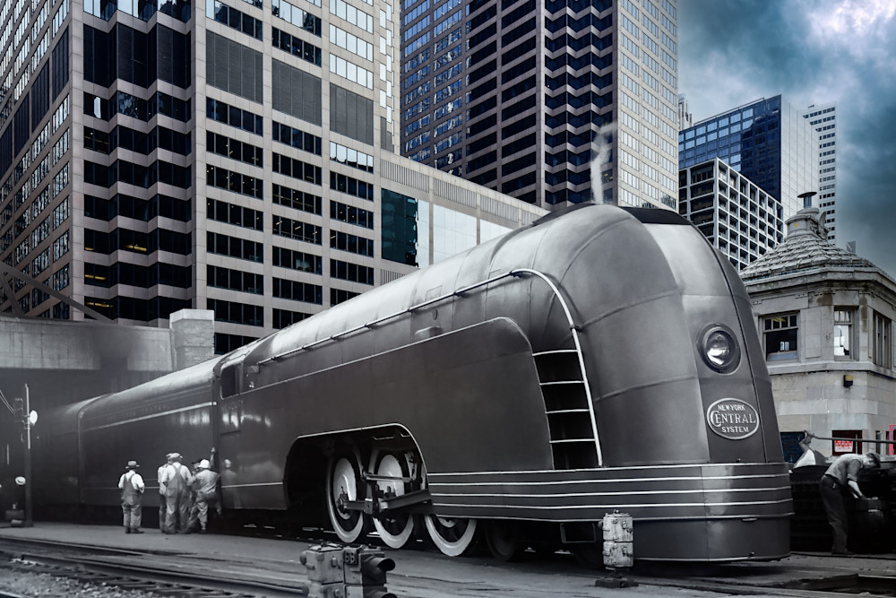 Mercury Train Leaving Chicago Art | Mark Hersch Photography