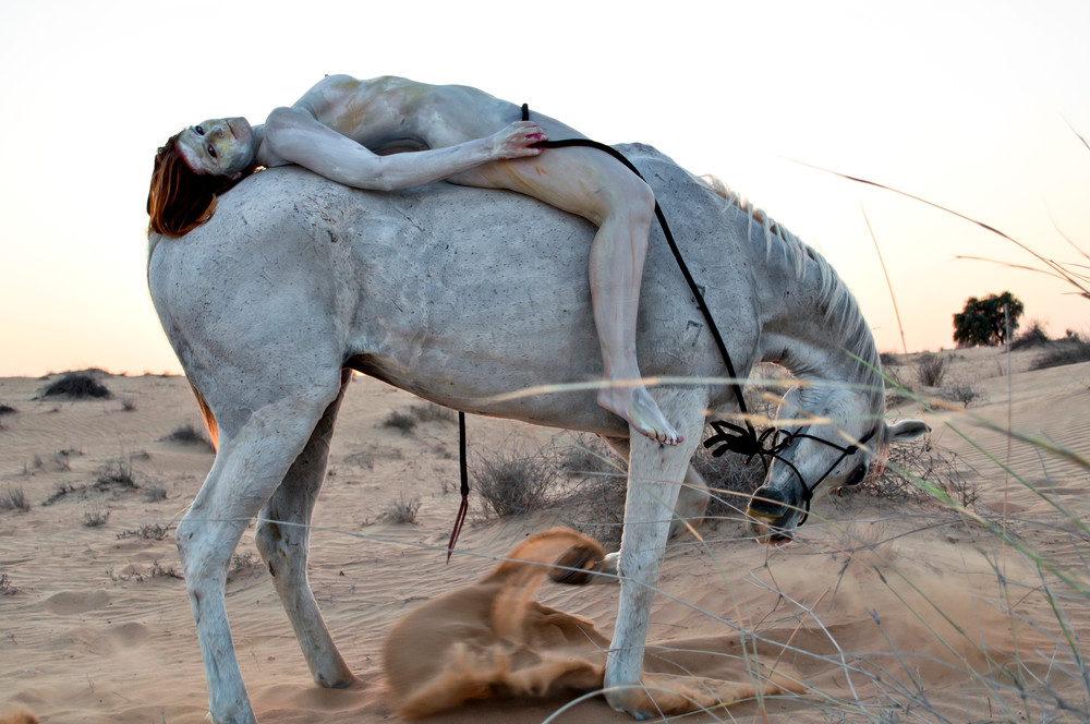 Bodypaintography: 'arabian Horse' 2012, Uae Art | BODYPAINTOGRAPHY