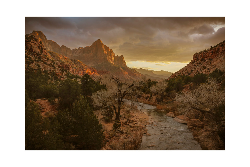 The Watchman   Zion National Park, Ut Photography Art | Joel Fischer Photography