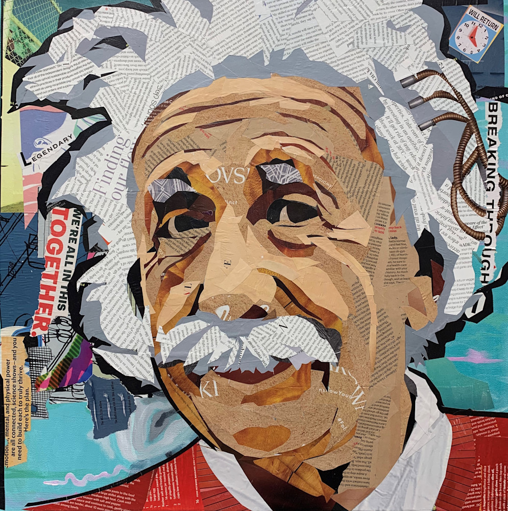 Albert Einstein Art | Kathy Saucier Art