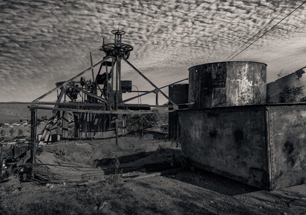 Abandoned Mining Equipment Randsburg Photography Art | Dan Katz, Inc.