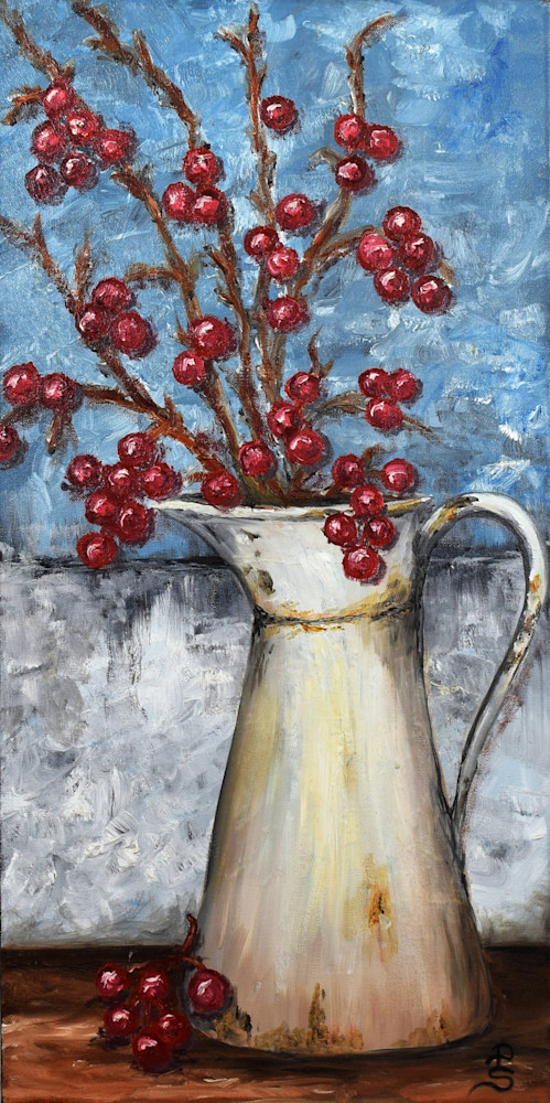 Red Berries Art | Peggy Stanley Fine Art