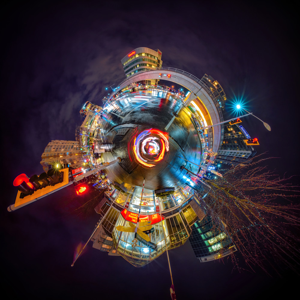Richmond At Night Art | James Alfred Friesen