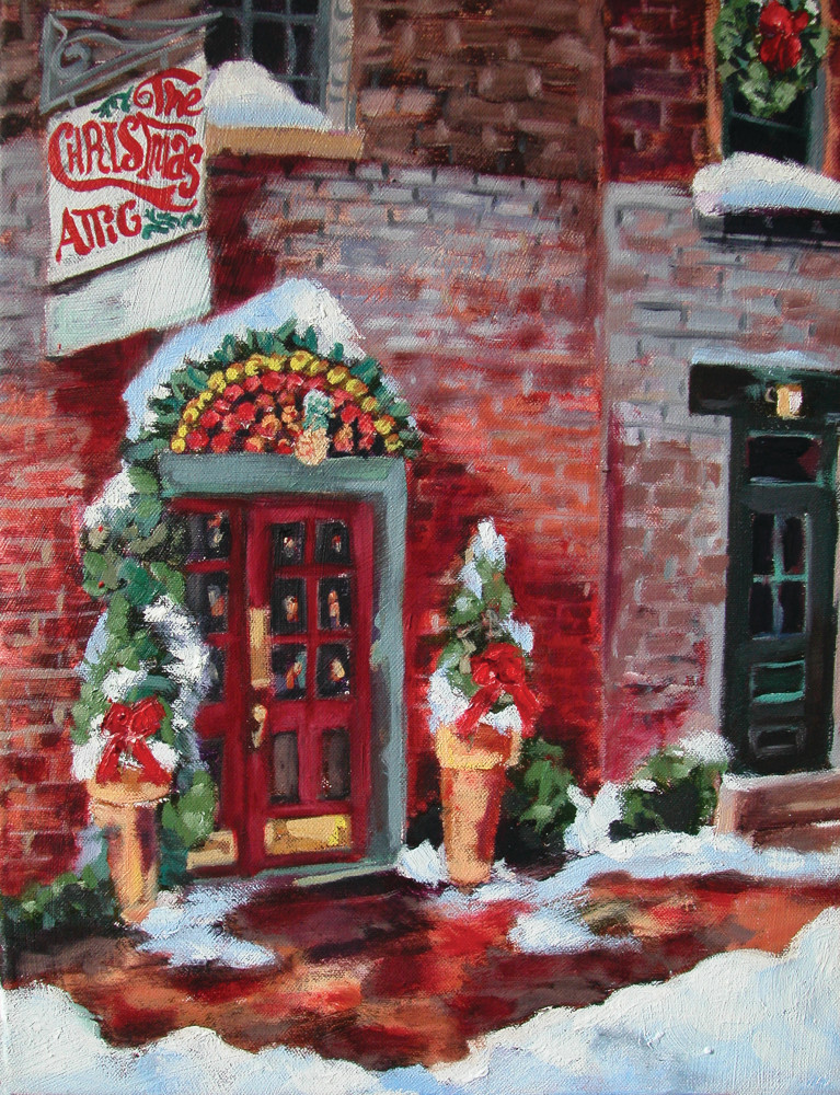 Christmas Attic Art | Joan Cox Art