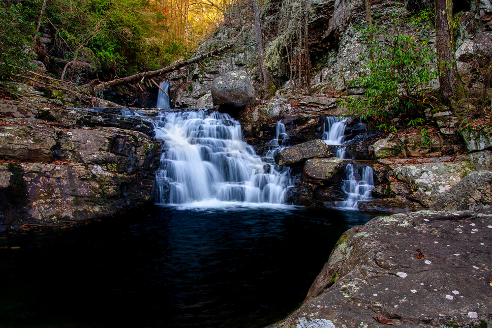 Rock Creek Cascades - Smoky Mountains waterfalls fine-art photography prints