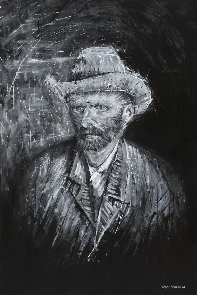 Van Gogh Self Portrait With Grey Felt Hat Art | wyn ericson fine art