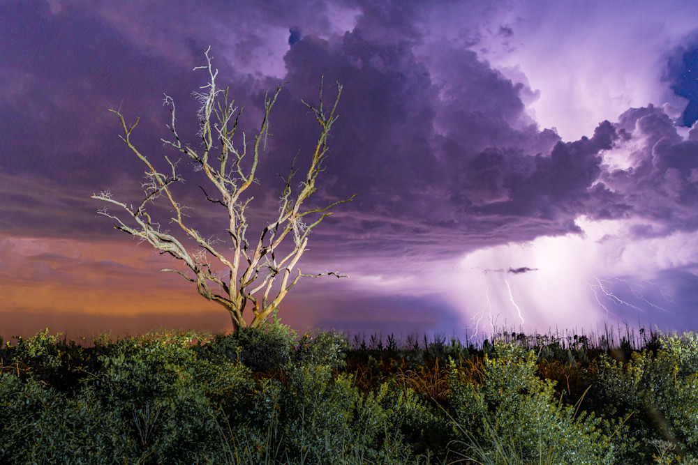 Lightning Strike Photography Art | kramkranphoto